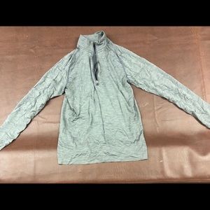 Lululemon Metal Vent Tech 1/2 Zip Gray